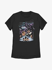 Star Wars Empire Strikes Back Poster Womens T-Shirt