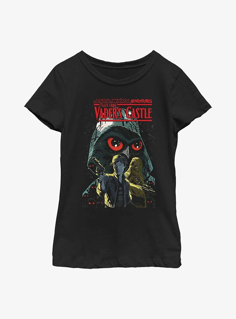 Star Wars Han Solo Tales From Vader's Castle Youth Girls T-Shirt