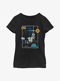 Star Wars Vintage Sci-Fi Rental Youth Girls T-Shirt