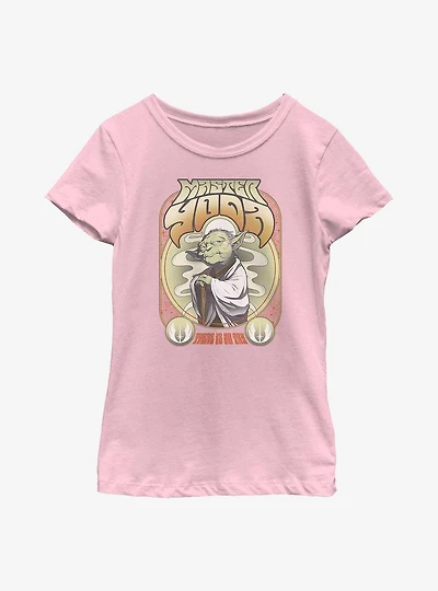 Star Wars Master Yoda There Is No Try Groovy Youth Girls T-Shirt