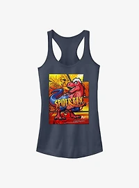 Marvel Spider-Man Spider-Rex Comic Cover Girls Tank