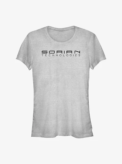 The Adam Project Sorian Technologies Logo Girls T-Shirt