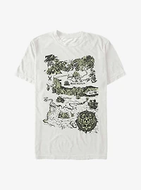 Nintendo Zelda Map T-Shirt