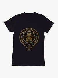 Hunger Games District 1 Logo Womens T-Shirt