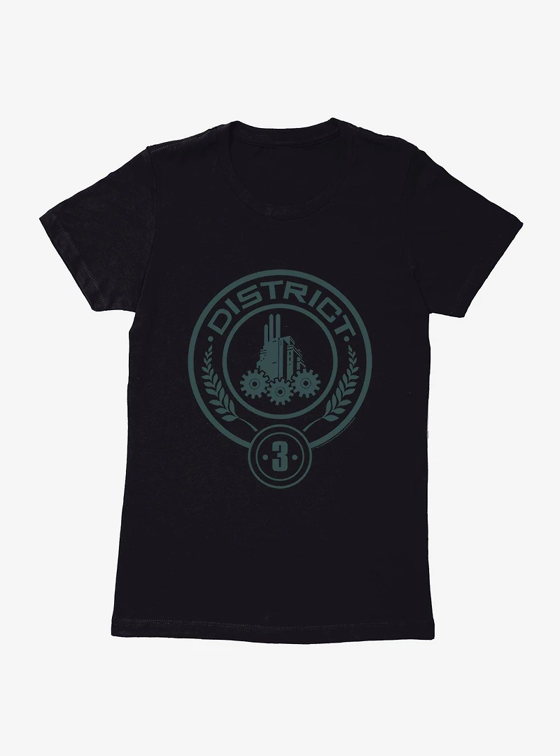 Hunger Games District 3 Logo Womens T-Shirt