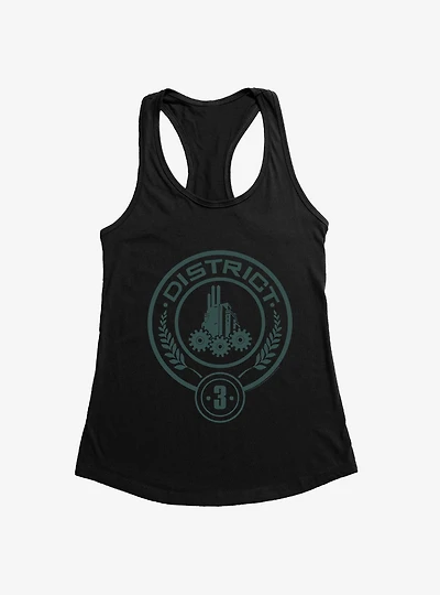 Hunger Games District 3 Logo Girls Tank
