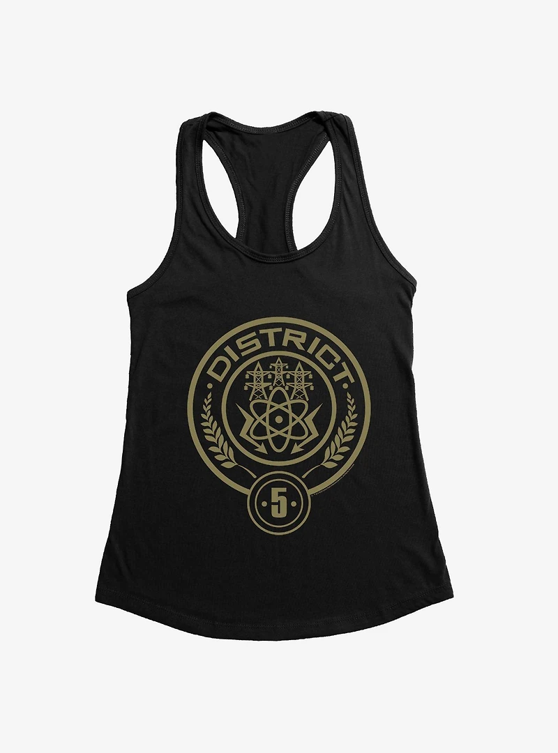 Hunger Games District 5 Logo Girls Tank