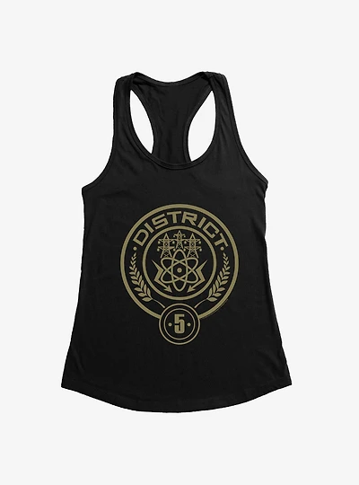 Hunger Games District 5 Logo Girls Tank