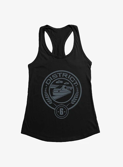 Hunger Games District 6 Logo Girls Tank