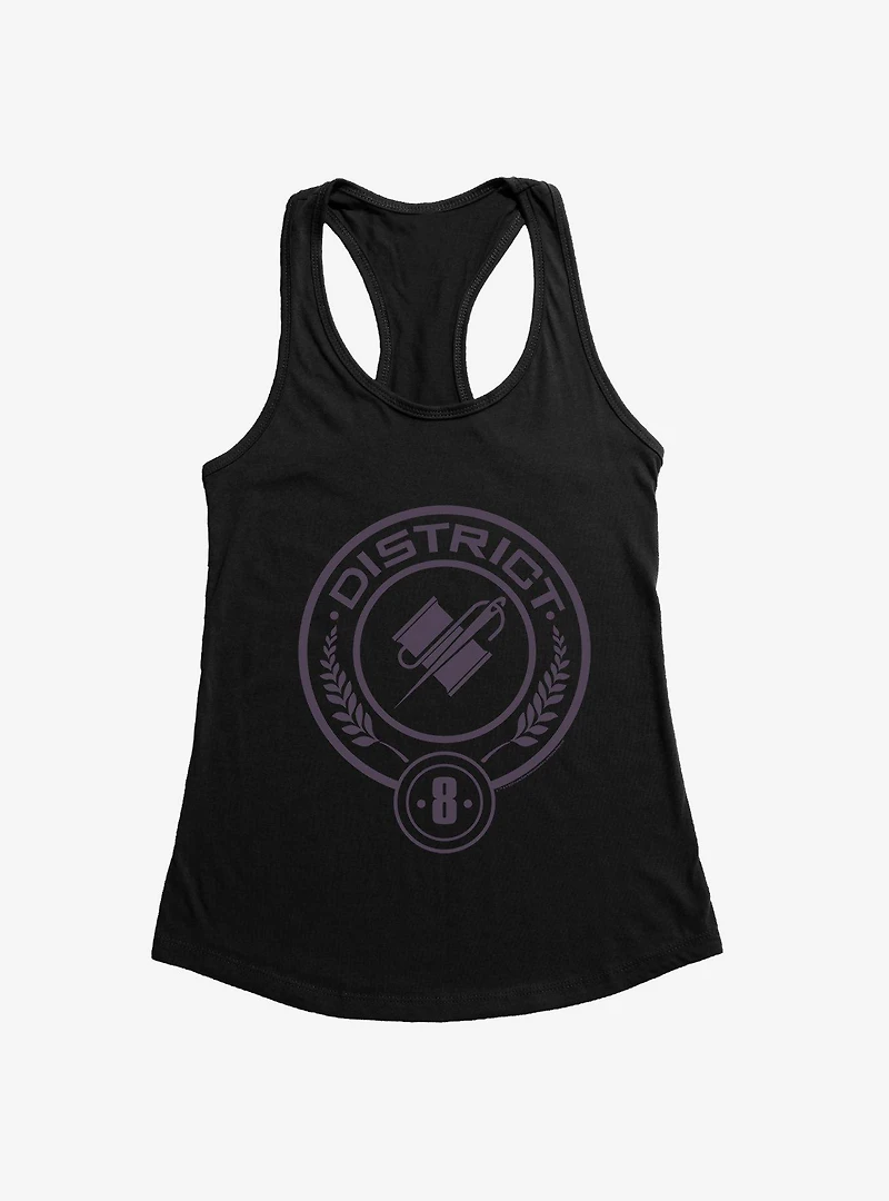 Hunger Games District 8 Logo Girls Tank