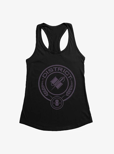 Hunger Games District 8 Logo Girls Tank