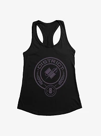 Hunger Games District 8 Logo Girls Tank