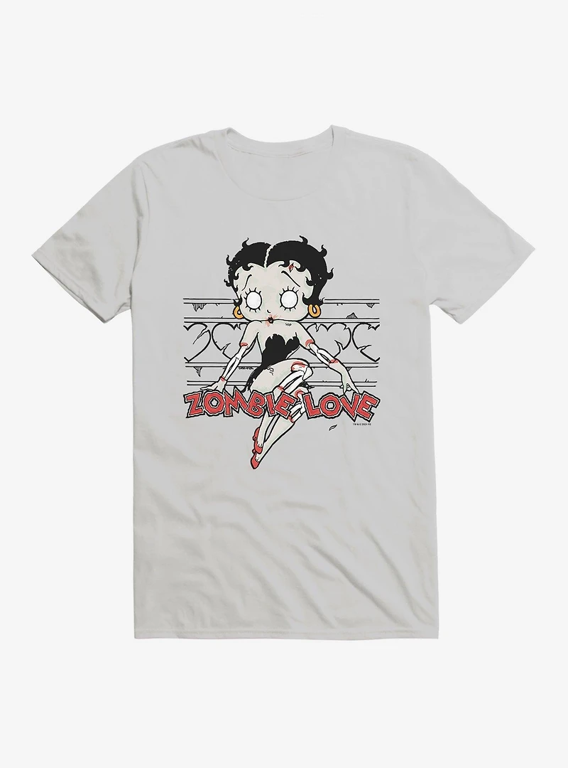 Betty Boop Zombie Love Pose T-Shirt