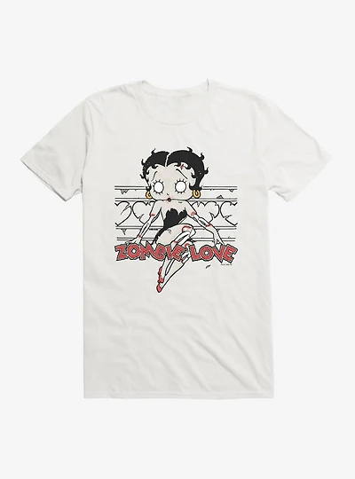 Betty Boop Zombie Love Pose T-Shirt