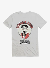 Betty Boop Zombie Love Street Grate T-Shirt