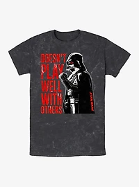 Star Wars Doesn't Play Well Mineral Wash T-Shirt