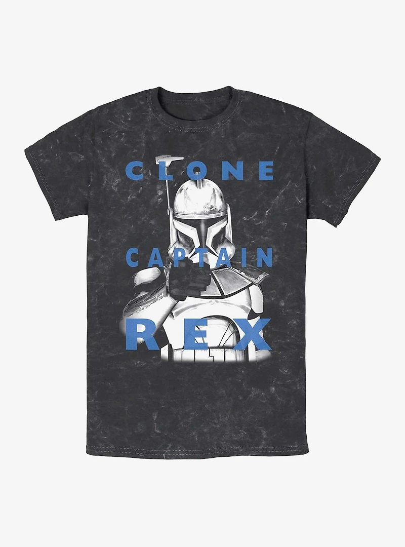 Star Wars: The Clone Wars Captain Rex Mineral Wash T-Shirt
