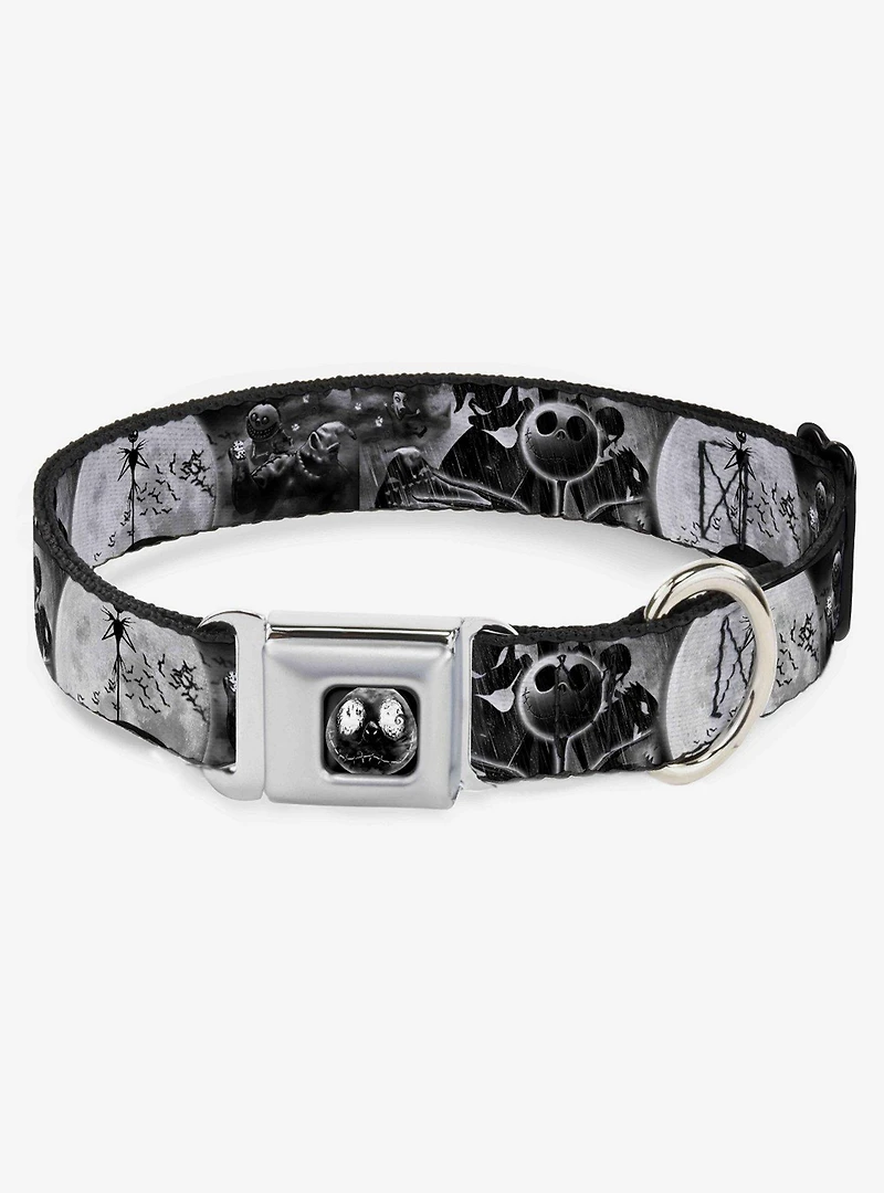 Disney Nightmare Before Christmas Oogie Boogie Scenes Seatbelt Buckle Dog Collar