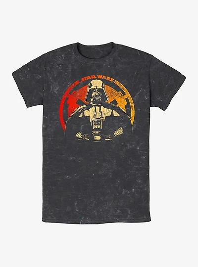 Star Wars Big Man Darth Vader Mineral Wash T-Shirt