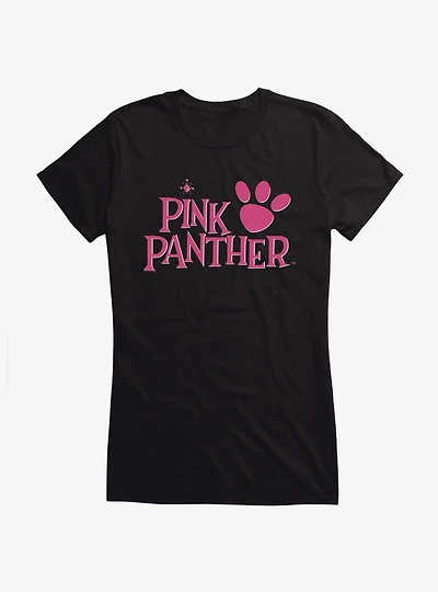 Pink Panther Classic Logo Girls T-Shirt