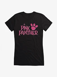 Pink Panther Classic Logo Girls T-Shirt