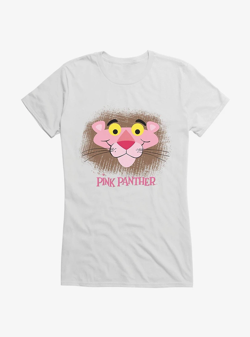Pink Panther Cute Smirk Girls T-Shirt
