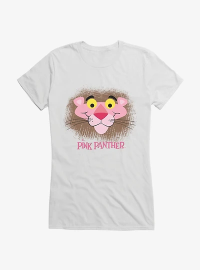 Pink Panther Cute Smirk Girls T-Shirt