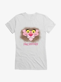 Pink Panther Cute Smirk Girls T-Shirt