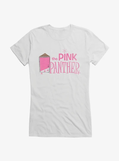 Pink Panther Door Girls T-Shirt
