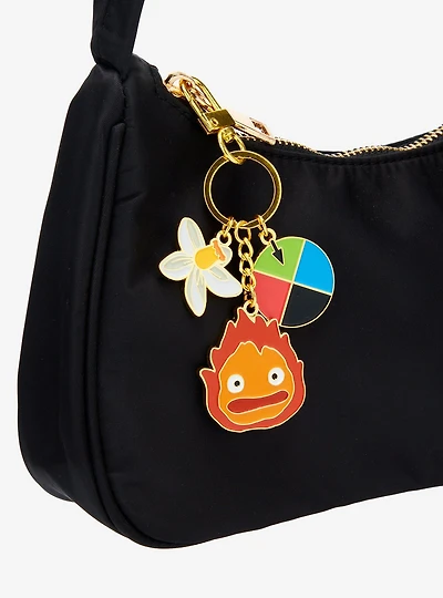 Studio Ghibli Howl’s Moving Castle Calcifer Multi-Charm Keychain - BoxLunch Exclusive