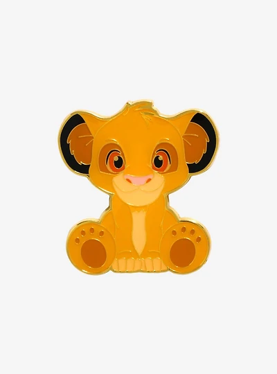 Loungefly Disney The Lion King Baby Simba Sitting Enamel Pin - BoxLunch Exclusive