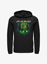 Star Wars The Mandalorian Boba Badge Hoodie