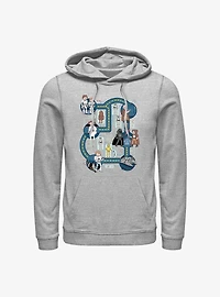 Star Wars Death Map Hoodie