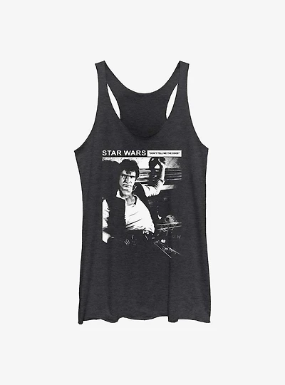 Star Wars Grunge Solo Girls Tank