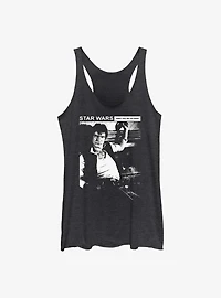 Star Wars Grunge Solo Girls Tank
