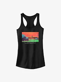 Star Wars Heatmap Girls Tank