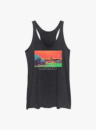 Star Wars Heatmap Girls Tank