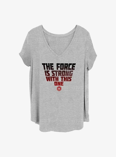 Star Wars Strong Force Girls T-Shirt Plus Size