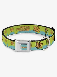 Scooby-Doo! The Mystery Machine Paint Job Seatbelt Buckle Dog Collar