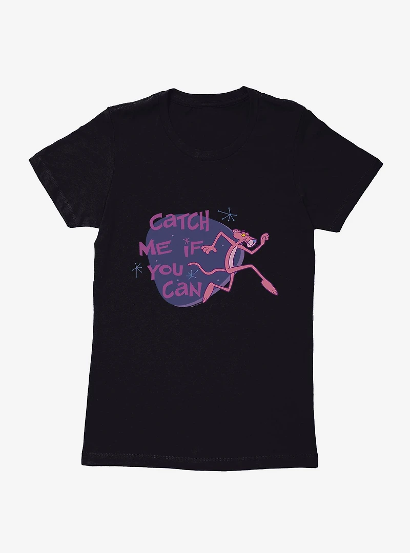 Pink Panther Catch Me If You Can Womens T-Shirt