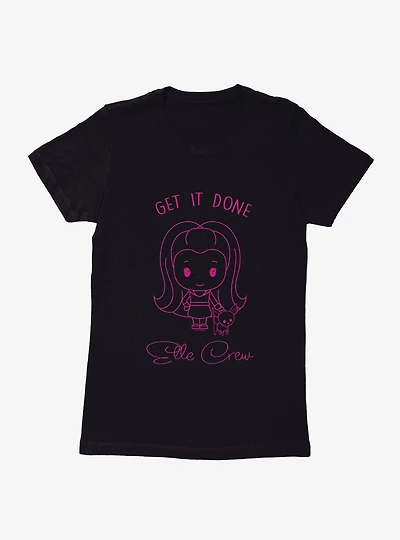 Legally Blonde Elle Crew Get It Done Womens T-Shirt