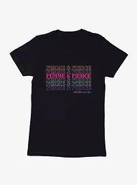 Legally Blonde Femme And Fierce Stack Womens T-Shirt