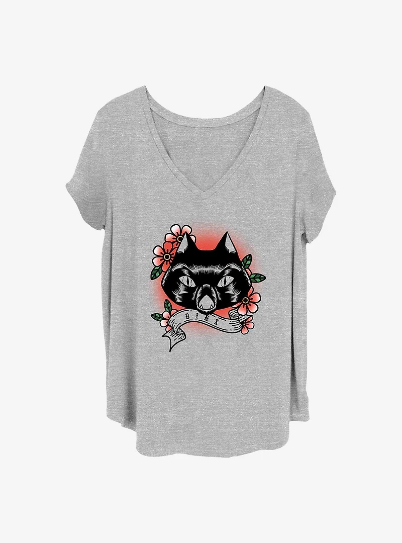 Disney Hocus Pocus Binx Cat Girls T-Shirt Plus