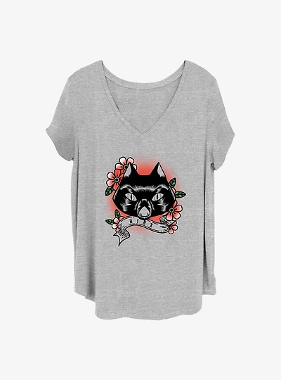 Disney Hocus Pocus Binx Cat Girls T-Shirt Plus