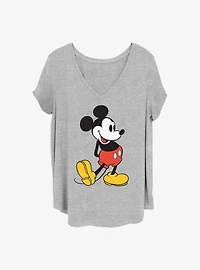 Disney Mickey Mouse Classic Girls T-Shirt Plus