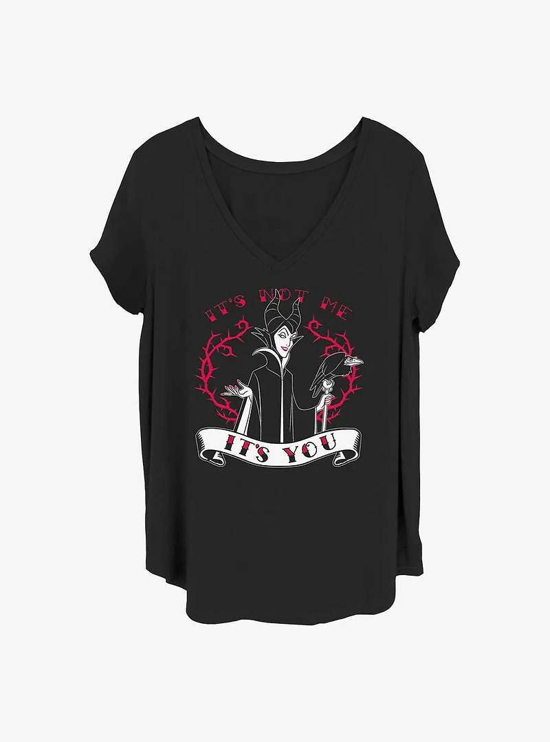 Disney Villains It's You Girls T-Shirt Plus