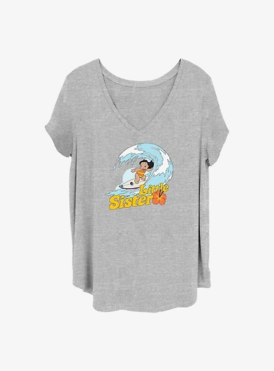 Disney Lilo & Stitch Little Sister Girls T-Shirt Plus