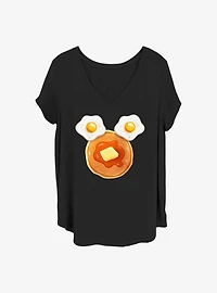Disney Mickey Mouse Breakfast At Mickey's Girls T-Shirt Plus