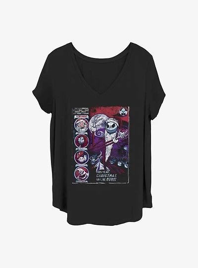 The Nightmare Before Christmas First Girls T-Shirt Plus