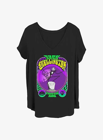 Disney The Nightmare Before Christmas Jack Skellington Girls T-Shirt Plus Size